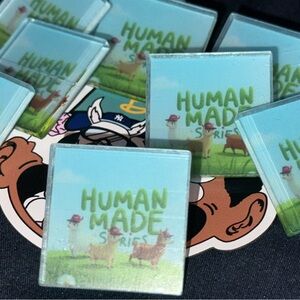 Human Made Square Pins